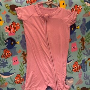 Little Sleepies Pink Shorty